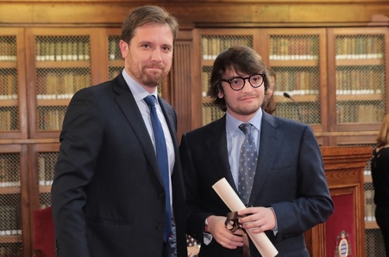 Ir a la noticia Asturagua entrega el Premio Fin de Grado en Ingeniería Civil al mejor expediente del curso 2016-17